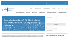 Desktop Screenshot of gmds.de